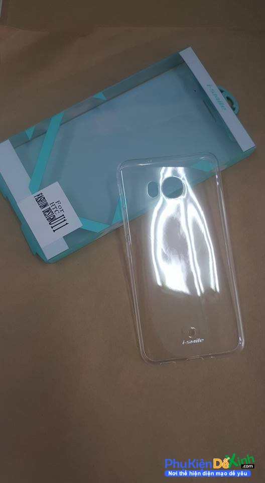 Ốp Lưng HTC U11 Dẻo Trong Suốt Hiệu Ismile được làm bằng chất nhựa dẻo cao cấp nên độ đàn hồi cao, thiết kế dạng mền,là phụ kiện kèm theo máy rất sang trọng và thời trang.